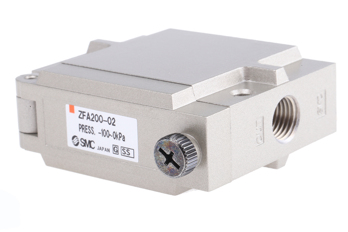 SMC Vacuum Filter - ZFA Series, 30μm, Rc 1/4 Port Connection