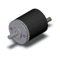 Omron E6A2 Series Incremental Incremental Encoder, 100 ppr, NPN Open Collector Signal, Solid Type, 4mm Shaft