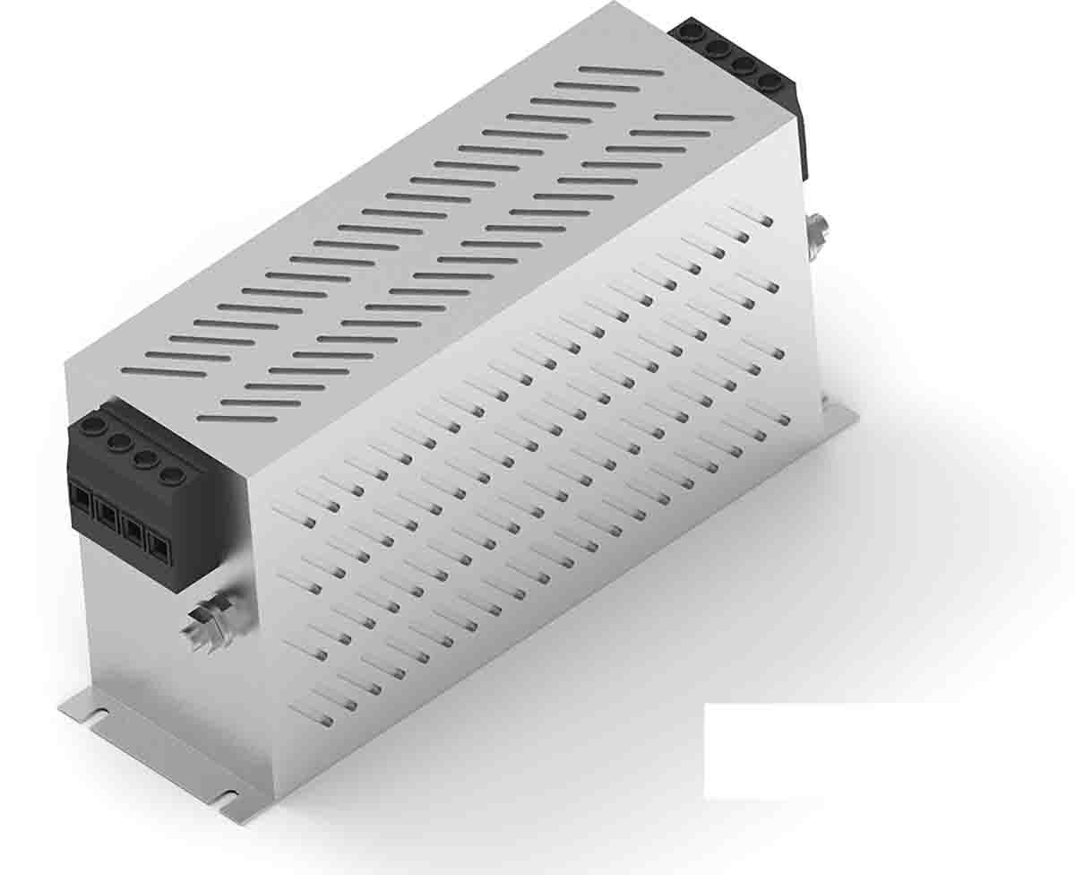 TE Connectivity, KEP-BS 75A 520 V ac 50 → 60Hz, Chassis Mount EMI Filter, Terminal Block 3 Phase