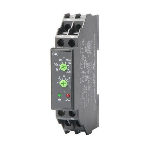 GIC Micon 175 Series Series DIN Rail Mount Timer Relay, 240V ac, SPDT