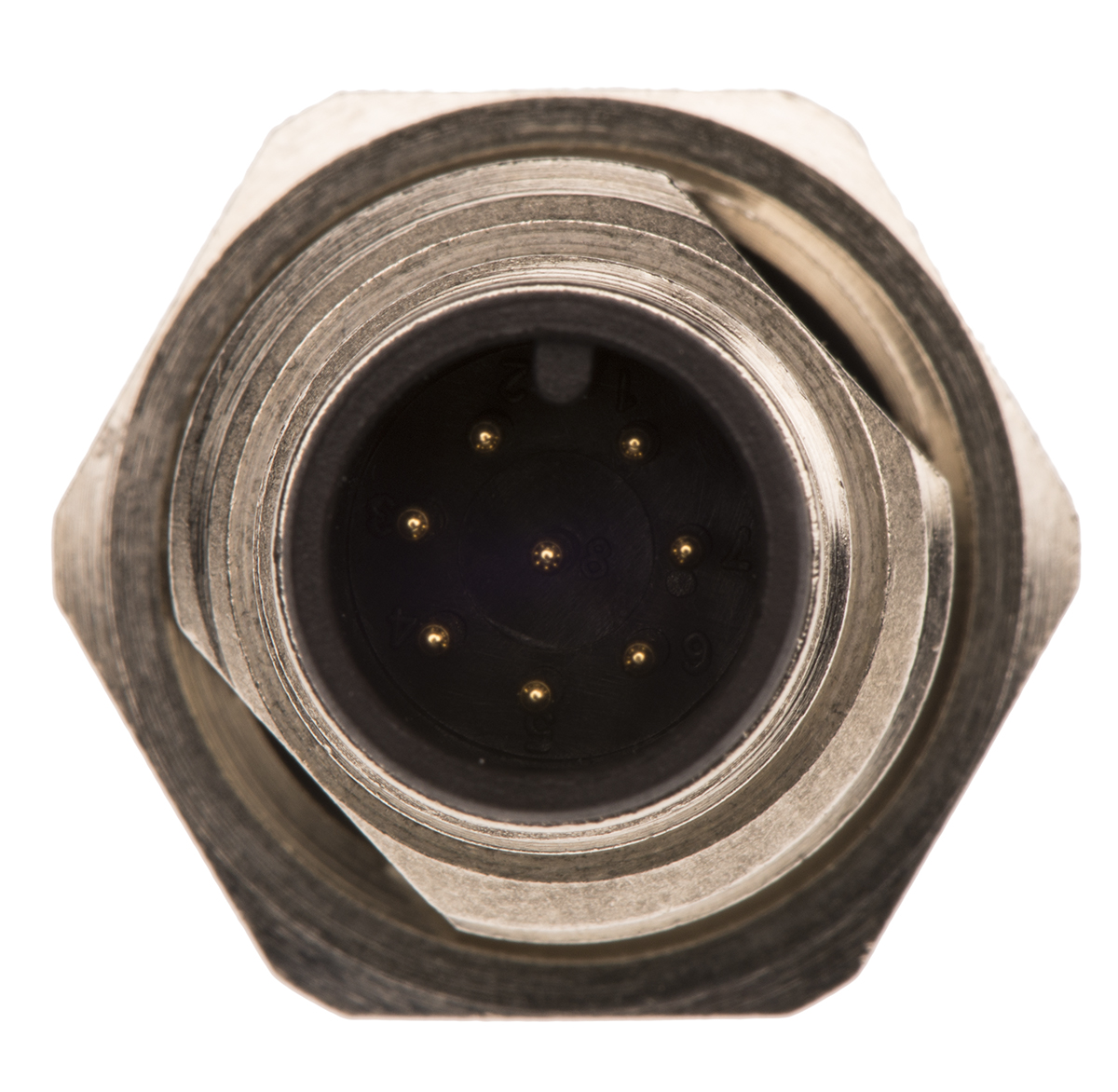 Brad from Molex Circular Connector, 8 Contacts, PCB, M12 Connector, Socket, Male, IP69K, Ultra-Lock Series