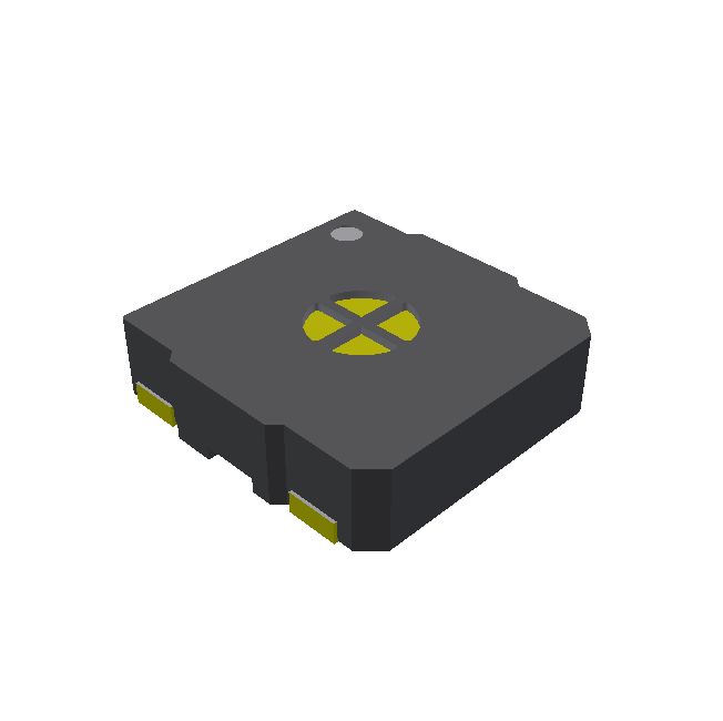 PUI Audio 0.8W Miniature Speaker, 15 x 15 x 4mm