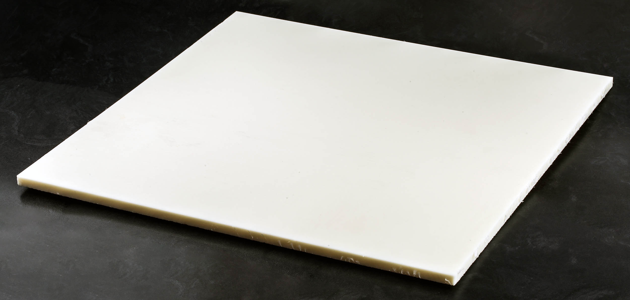 RS PRO Natural Plastic Sheet, 500mm x 500mm x 10mm