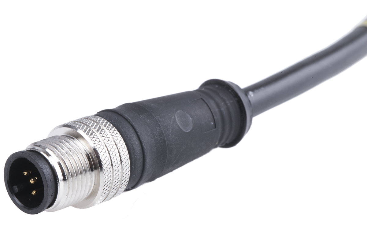 Brad from Molex Male 5 way M12 to Free End Sensor Actuator Cable, 2 m