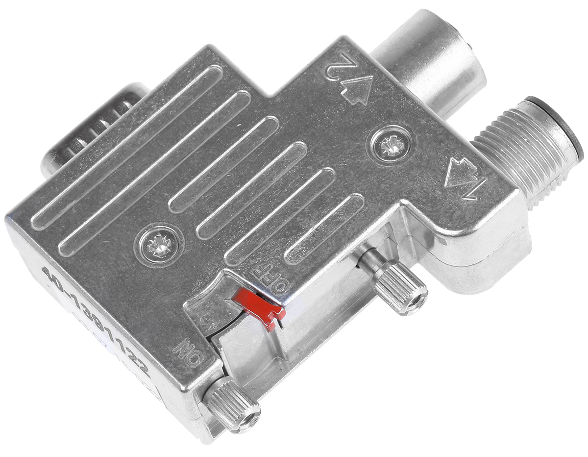 Provertha 9 Way Right Angle Cable Mount D-sub Connector Plug