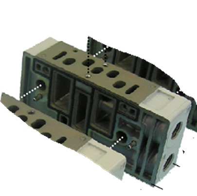 SMC MBS7040 Manifold Block, MBS7040-02F