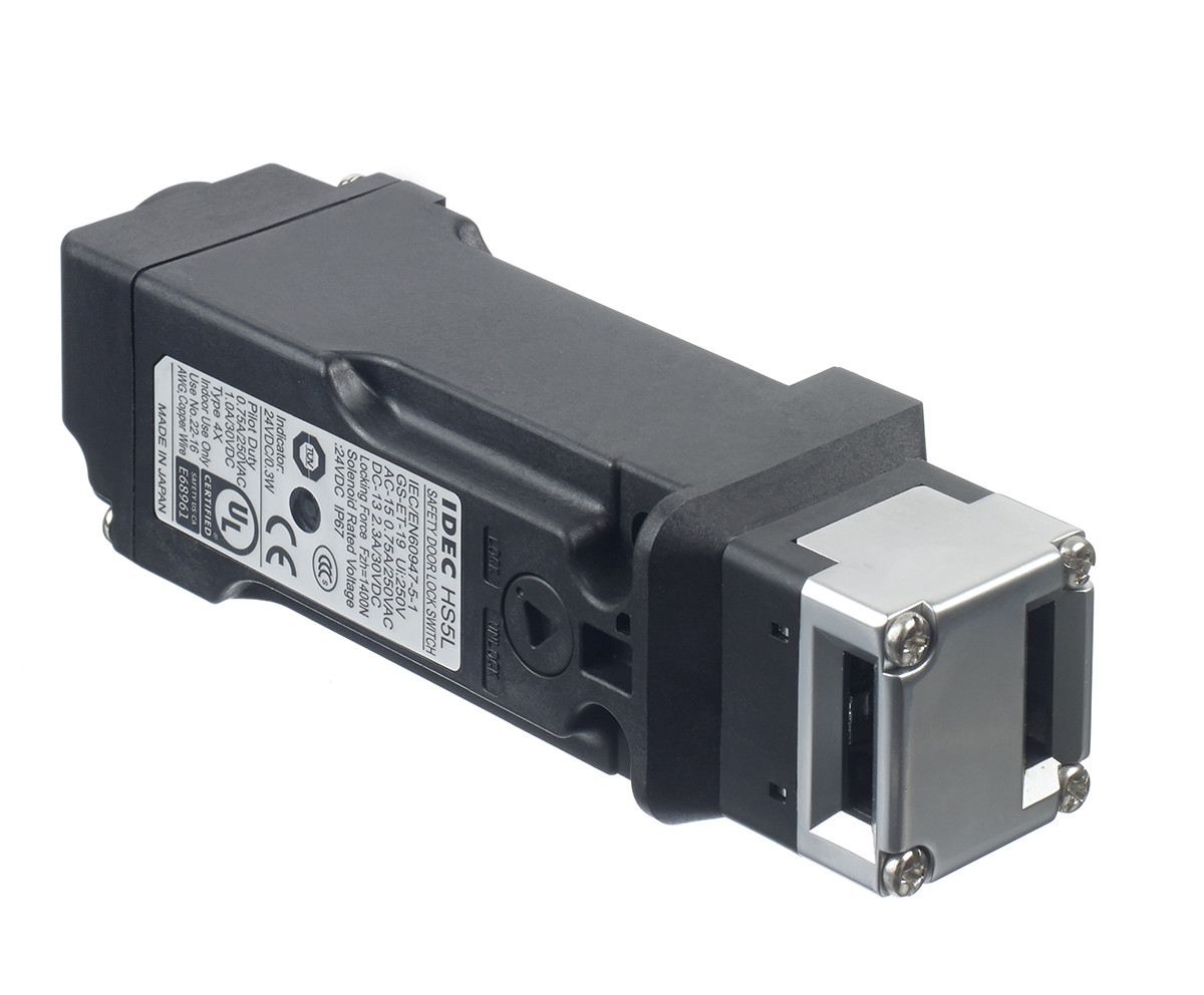 Idec HS5L Safety Interlock Switch, 2NC, Keyed, Spring Lock