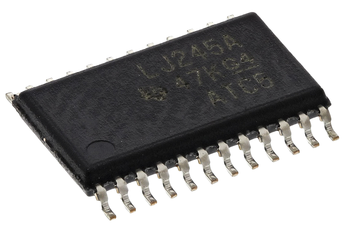 Texas Instruments SN74LVC4245APWT, 1 Bus Transceiver, 8-Bit Non-Inverting 3-State, 24-Pin TSSOP