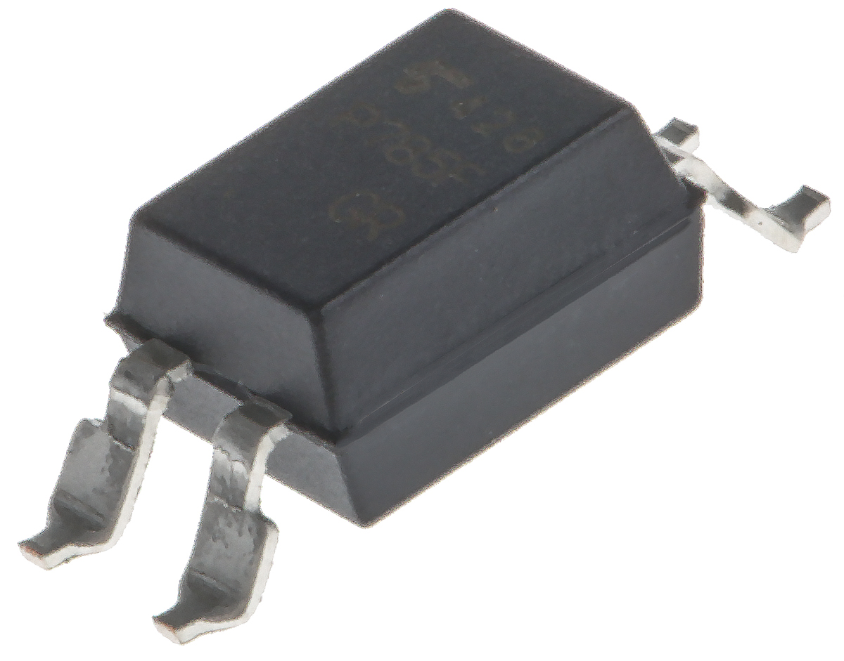 Toshiba, TLP785F(GR-LF7,F(C DC Input Transistor Output Optocoupler, Surface Mount, 4-Pin DIP