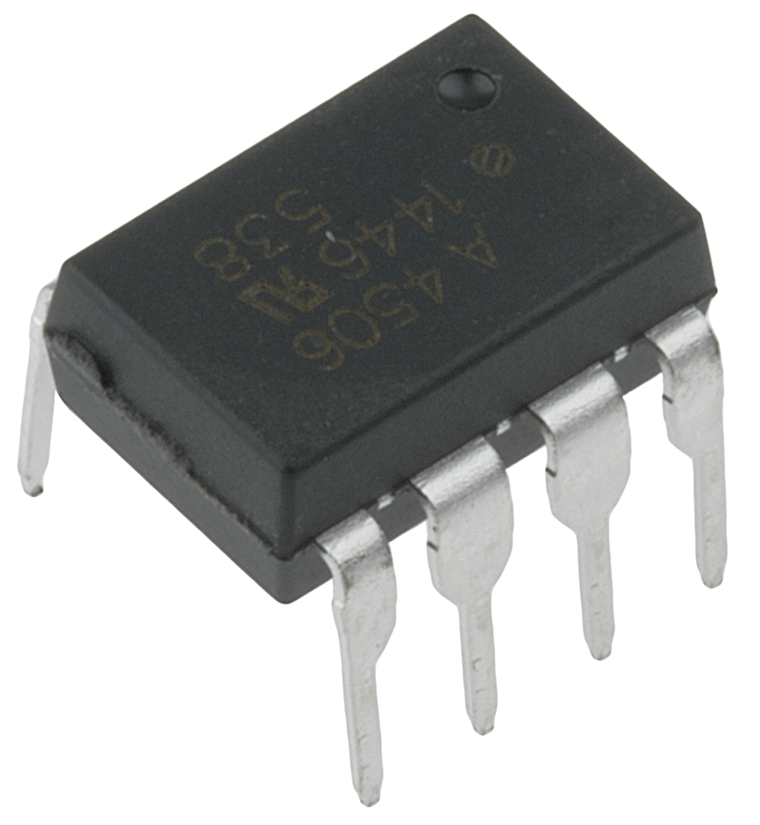 Broadcom, HCPL-4506-000E DC Input Inverter, Open-Collector Output Optocoupler, Through Hole, 8-Pin PDIP
