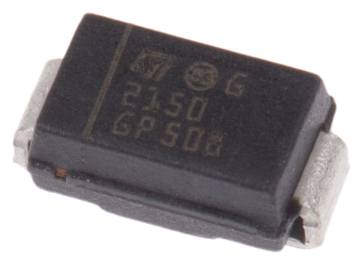STMicroelectronics 150 V 2 A Diode Schottky 2-Pin DO-214AC