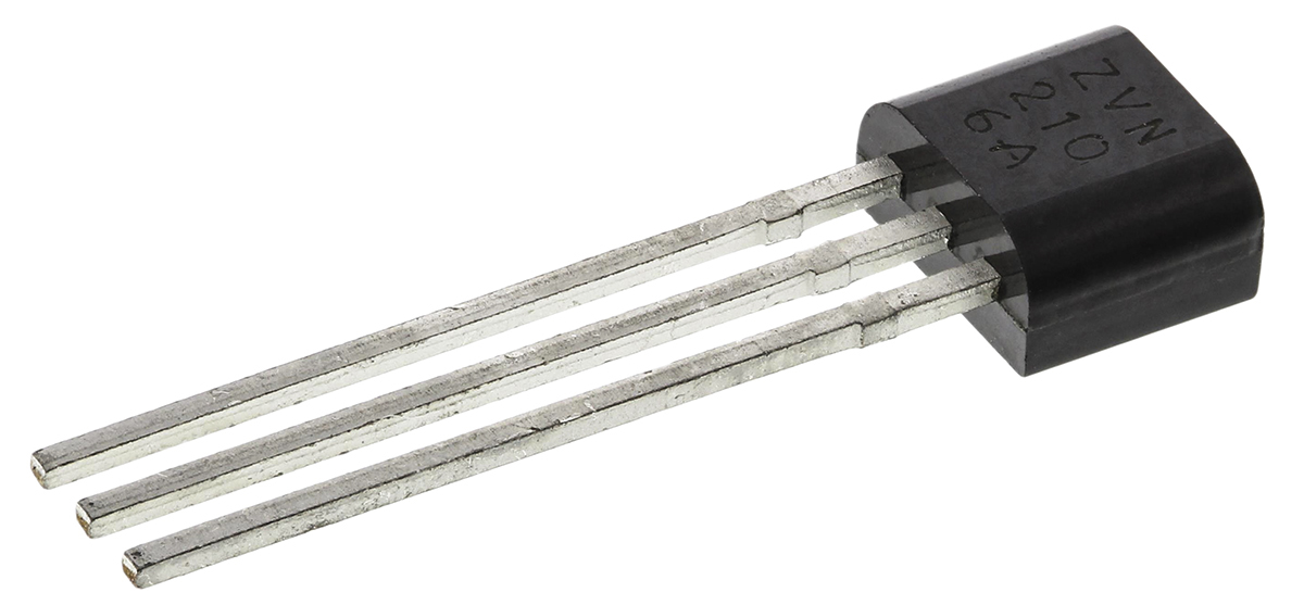 DiodesZetex Type N-Channel MOSFET, 450 mA, 60 V Enhancement, 3-Pin E-Line ZVN2106A