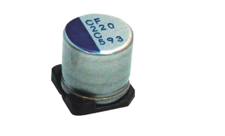 Nichicon 220μF Surface Mount Polymer Capacitor, 35V