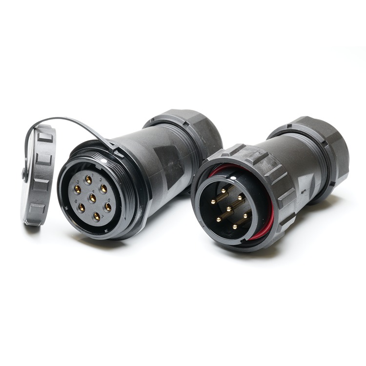 RS PRO Circular Connector, 7 Contacts, In-Line Cable Mount, SP29 Connector, Plug, Socket, Male/Female, IP68, SP29 Series