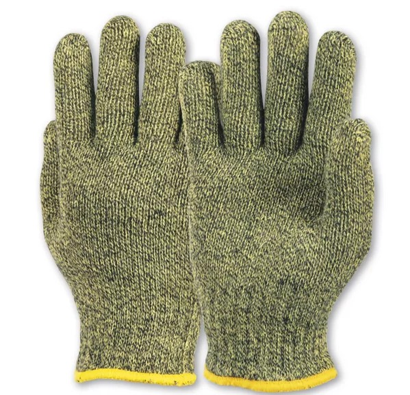 Honeywell Safety KarboTECT Yellow, Black Para Aramid Para Aramid Work Gloves, Size 10