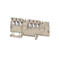 Weidmuller 1988280000 A Series Beige, 1.5mm², Single-Level, Push In Termination