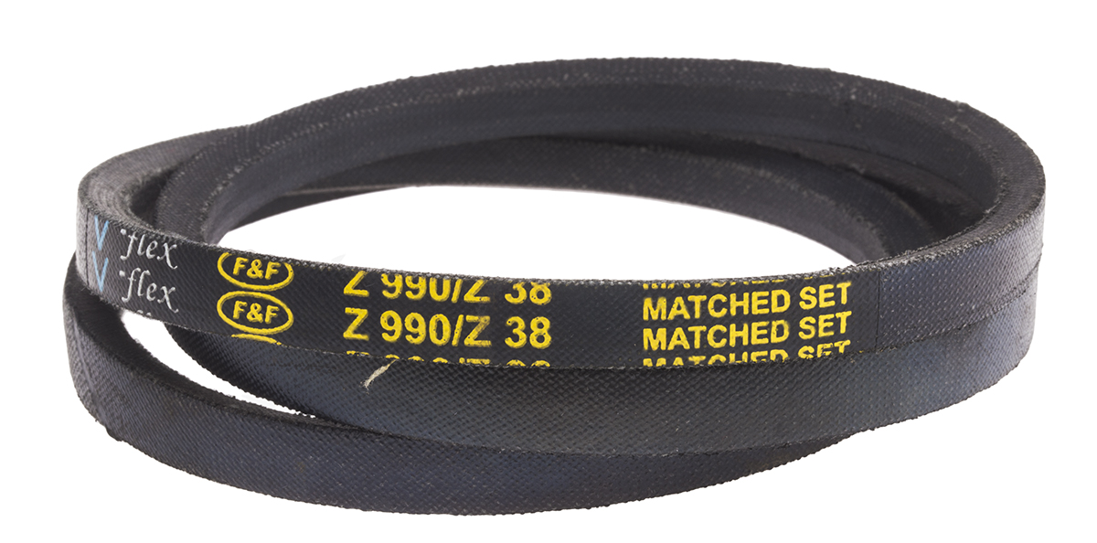 RS PRO Drive Belt, belt section Z, 965mm Length