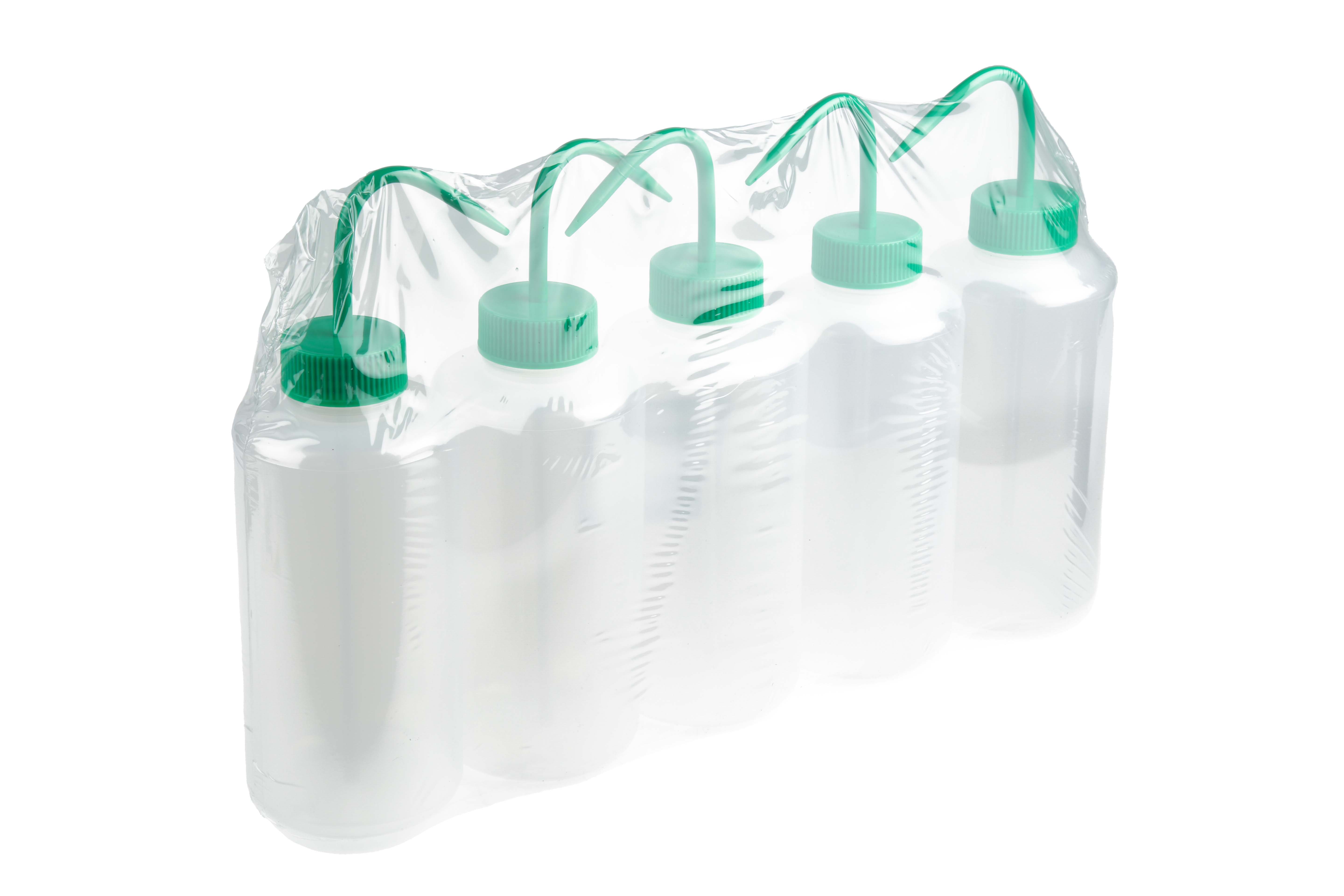RS PRO 1L LDPE Wide Neck Wash Bottle