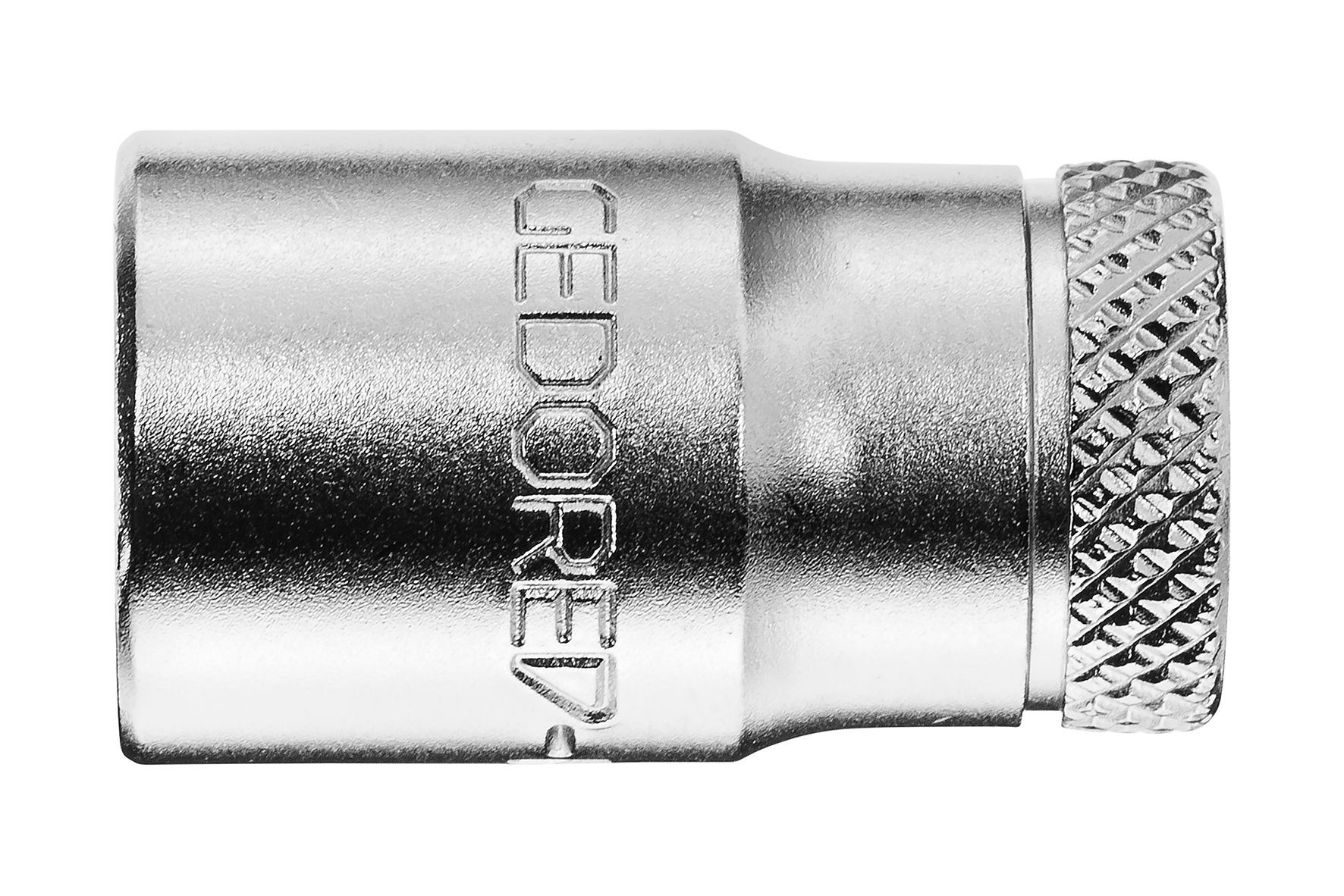 Gedore 1/4 in Drive 10mm Standard Socket, 6 point, 25 mm Overall Length