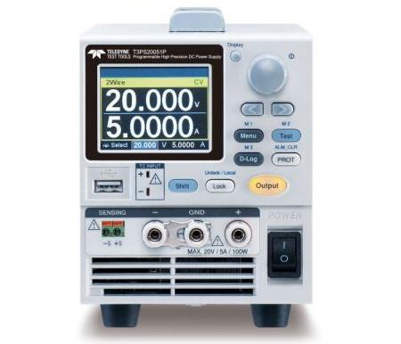 Teledyne LeCroy T3PS Series Digital Bench Power Supply, 100V, 1A, 1-Output, 100W - RS Calibrated