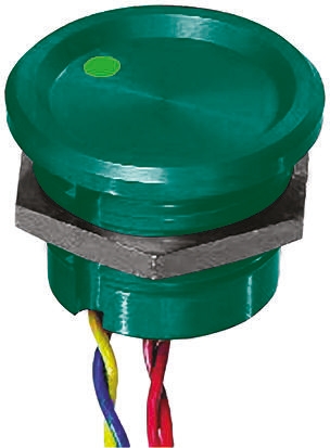APEM Illuminated Piezo Switch, Momentary, Pulse, SPST, IP68, Wire Lead, 200 mA @ 24 V dc, -40 → +75°C