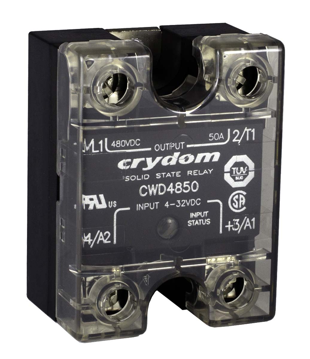 Sensata Crydom CW Series Solid State Relay, 90 A rms Load, Panel Mount, 660 V ac Load, 32 V dc Control