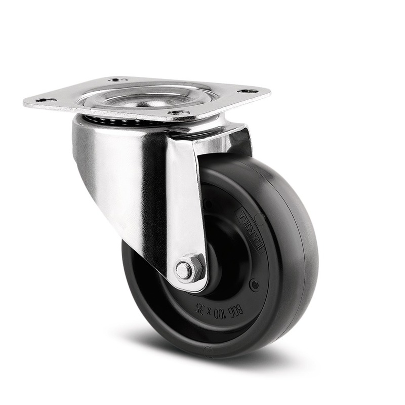 Tente Castor Wheel, 125kg Capacity, 100mm Wheel