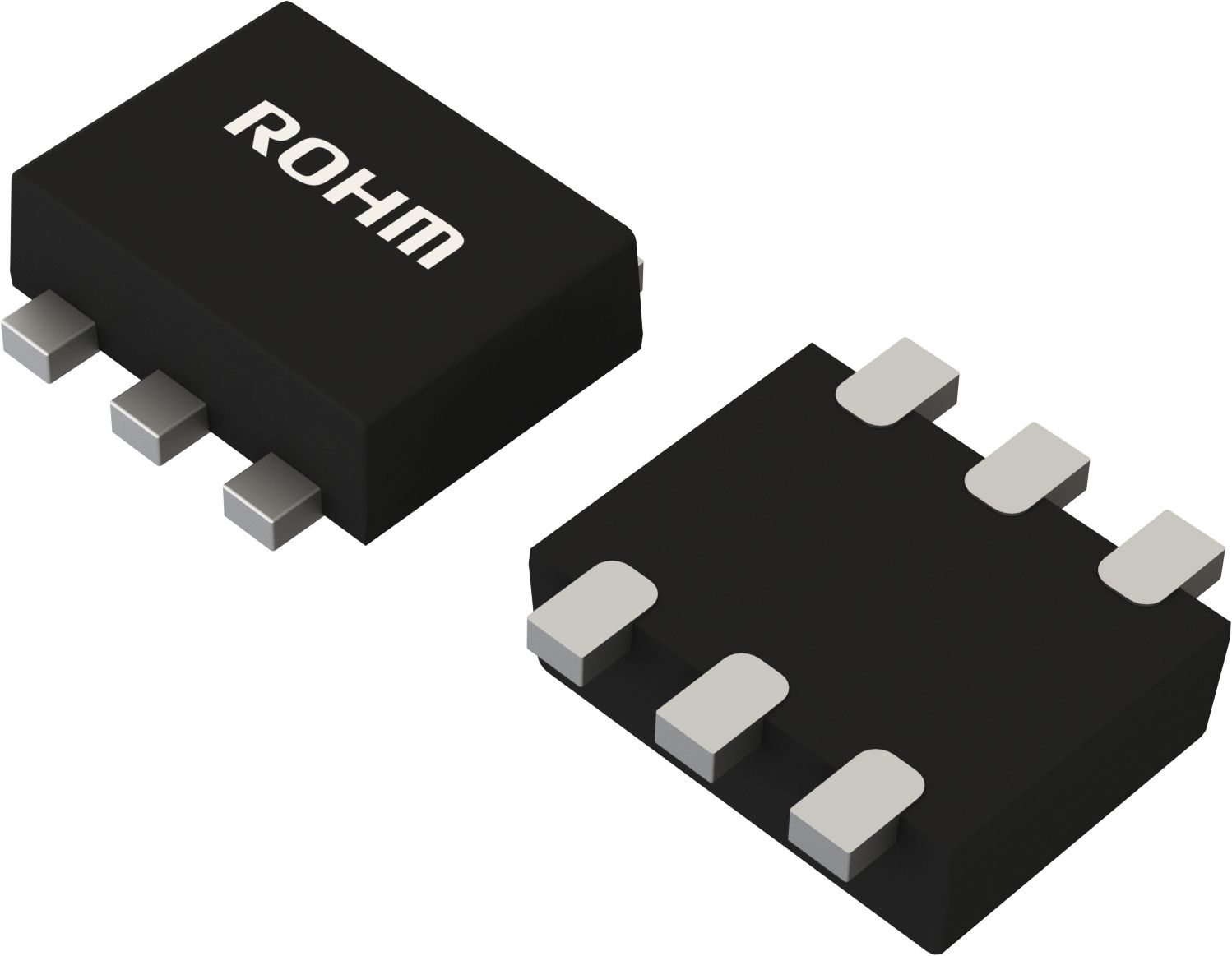 ROHM EMB53T2R Dual PNP/PNP Digital Transistor, 100 mA, -50 V, 6-Pin SOT-563