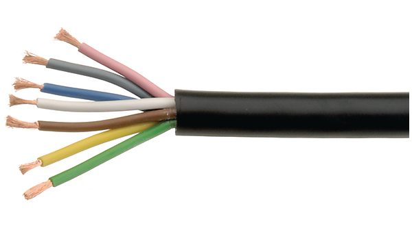 Kabeltronik LIFYY Series Multicore Industrial Cable, 3 Cores, 0.25 mm², 23 AWG, 50m, Unshielded Shield, Multicore Cable
