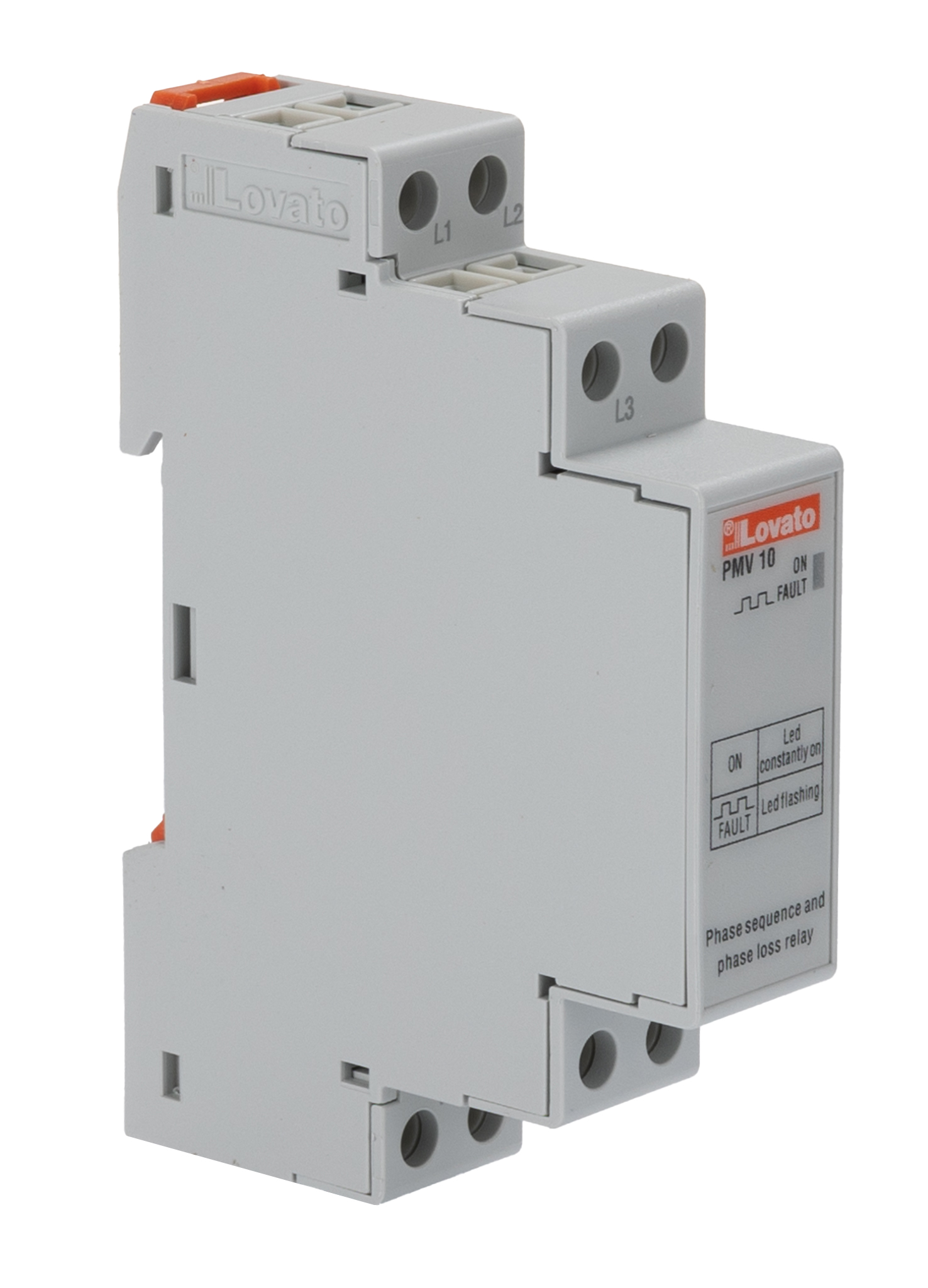 Lovato Voltage Monitoring Relay, 3 Phase, SPDT, Maximum of 400V ac, DIN Rail
