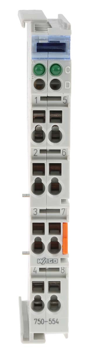WAGO SYSMAC CJ, SYSMAC CP1H, SYSMAC CP1L Series PLC I/O Module for Use with 750 Series, Analogue