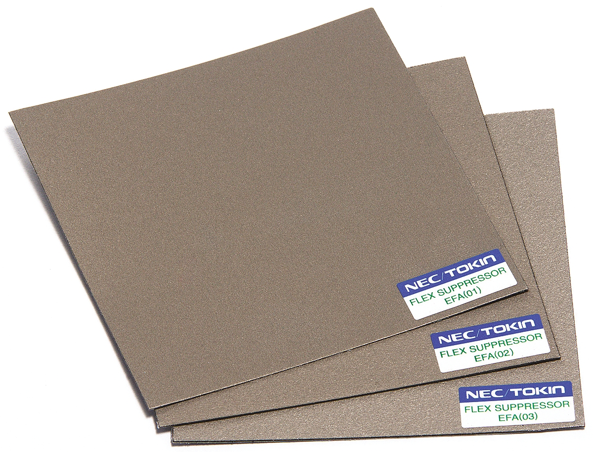 KEMET Polymer, Magnetic Flex Suppressor, 240mm x 240mm x 0.2mm