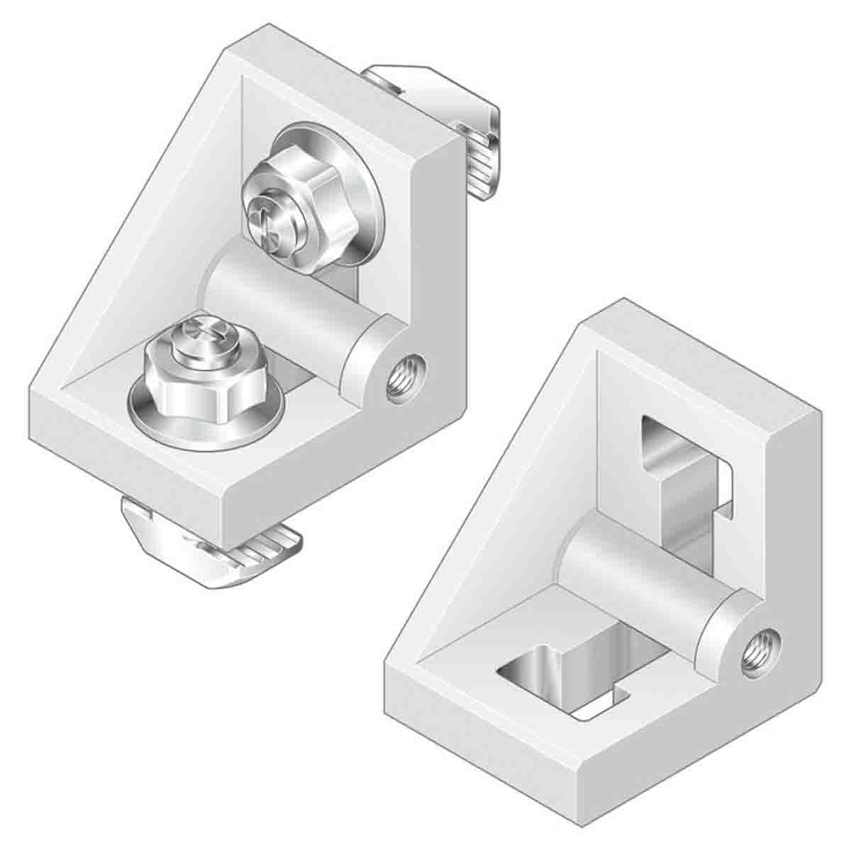 Bosch Rexroth M6 Mounting Bracket, Connecting Component, Strut Profile 30 mm, Groove Size 8mm