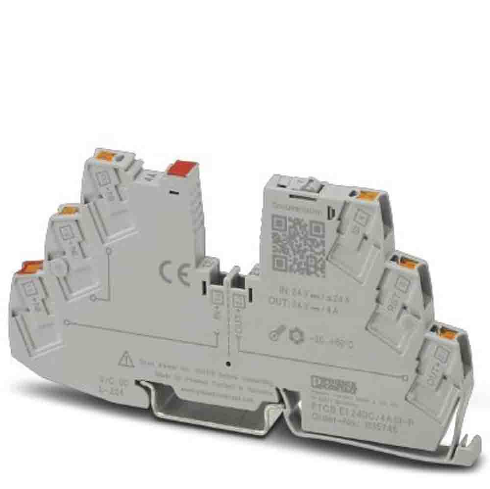 Phoenix Contact CLIPLINE Electronic Circuit breaker 24A 24V PTCB E1, 1 channels