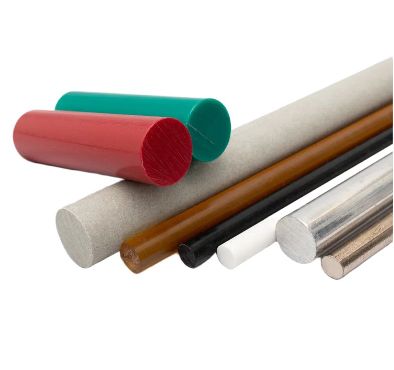 Goodfellow Polyimide PI Rod, 200mm x 6.35mm Diameter