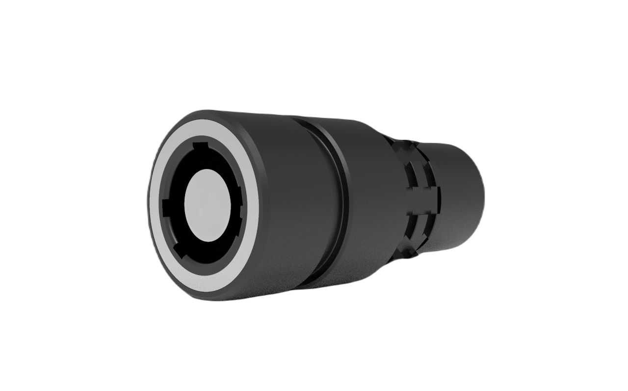 Amphenol NEXUS Technologies Industrial Circular Connector, 3 Contacts, In-Line, Socket, Female, IP68, IP69K, NX-K10YAR