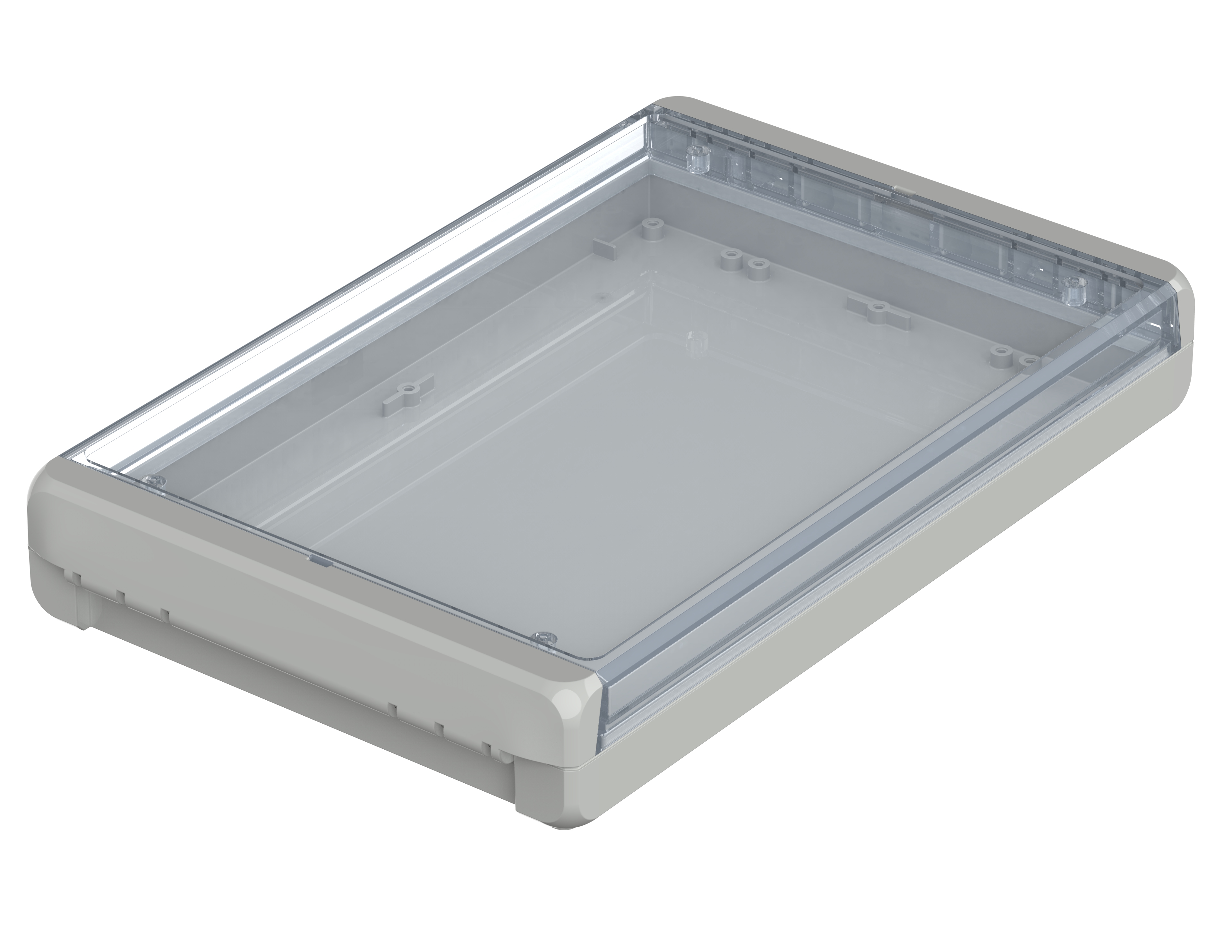 Bopla Bocube Series Polycarbonate General Purpose Enclosure, IP66, IP68, Flanged, 271 x 170 x 40mm