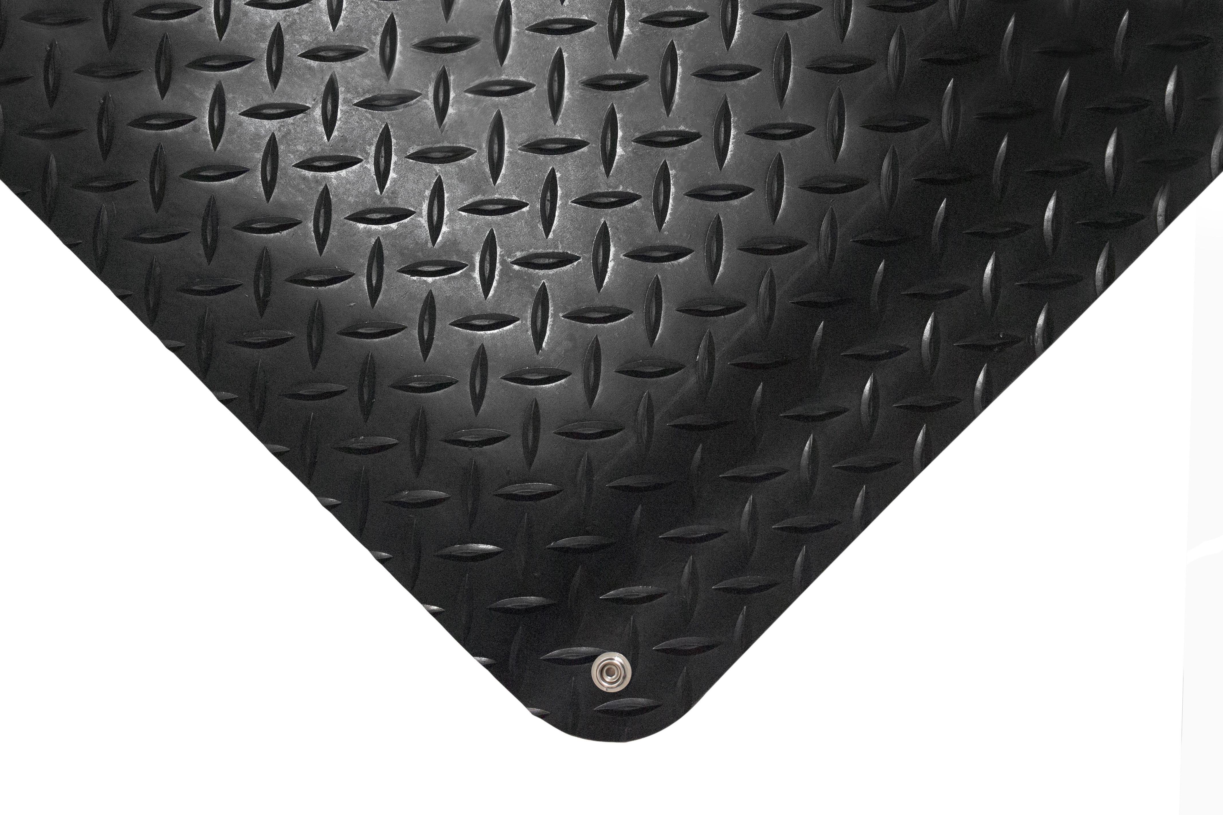 Coba Europe Deckplate Anti-Static Vinyl Anti Static Mat, 0.6m x 0.9m x 14mm