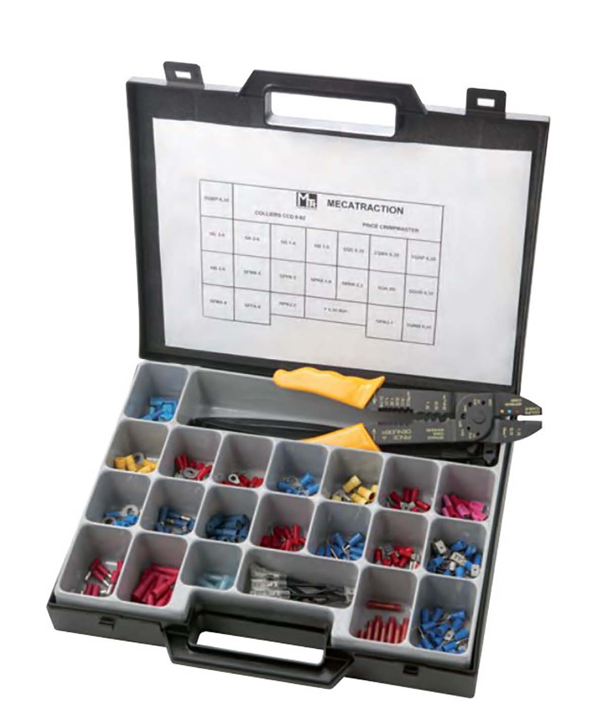 MECATRACTION Assorted Terminal Boxes Crimp Terminal Crimp terminal Kit