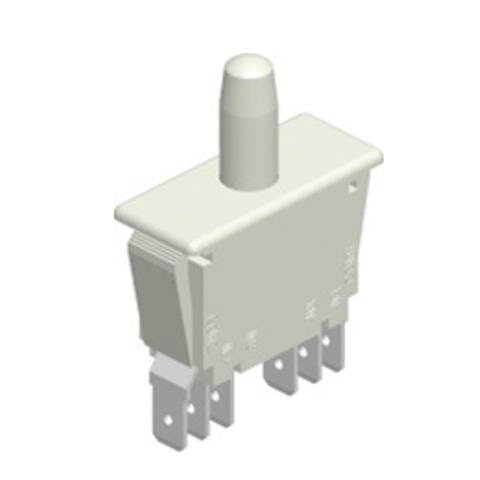 RS PRO Push Button Switch, On-(On), DPDT, 250V