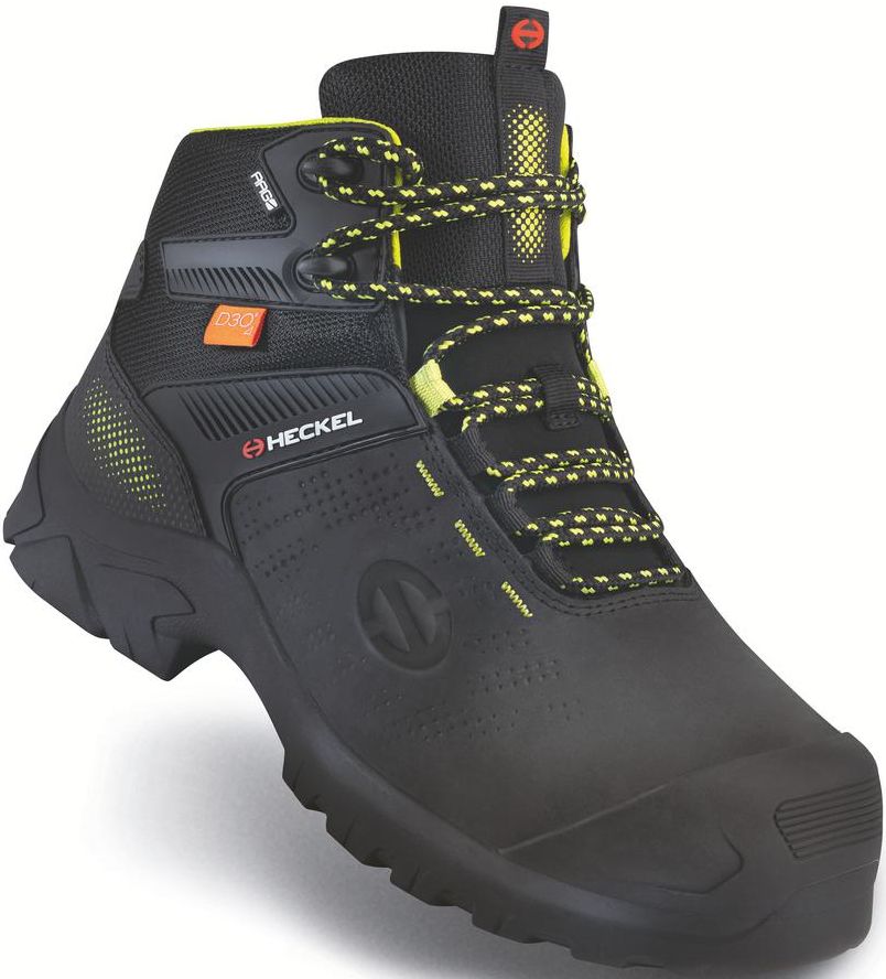 uvex MACSOLE® ADVENTURE 3.0 Black, Yellow Composite Toe Capped Men's Safety Boot, UK 8, EU 42