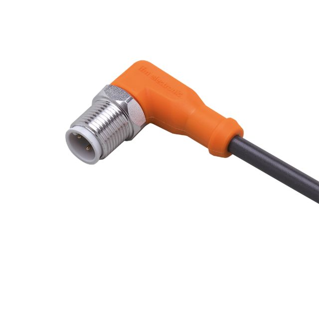 ifm electronic Male 1 way M12 to Unterminated Unterminated Actuator/Sensor Cable, 10 m
