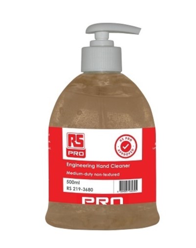 RS PRO Unscented Hand Cleaner Solvent Free - 500 ml Pump Bottle
