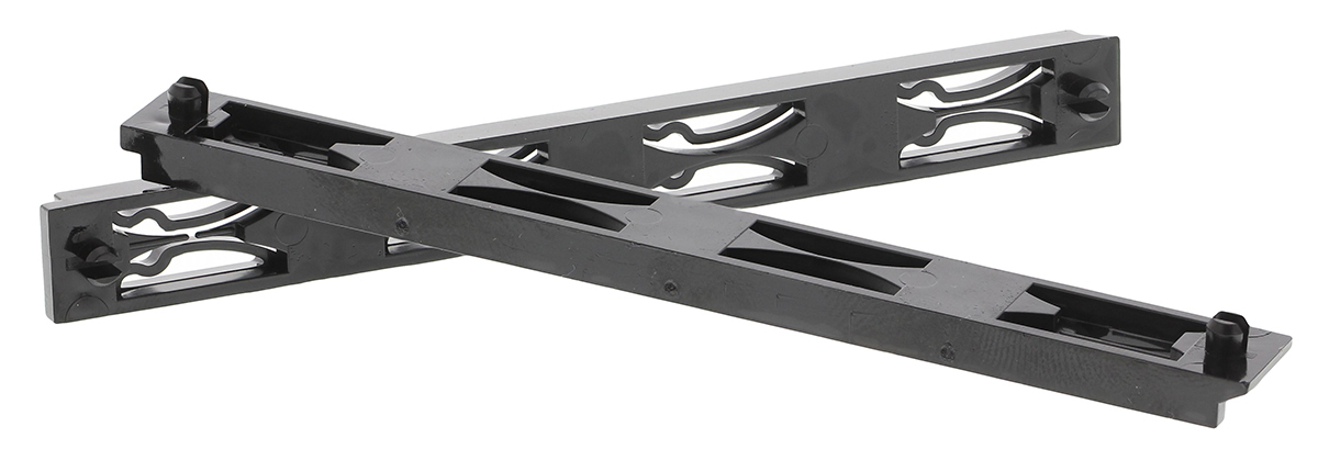 Essentra PCB Card Guide Vertical Mount 99.7mm Long, 2.2mm Thick Max. for 1.3 → 2.2mm