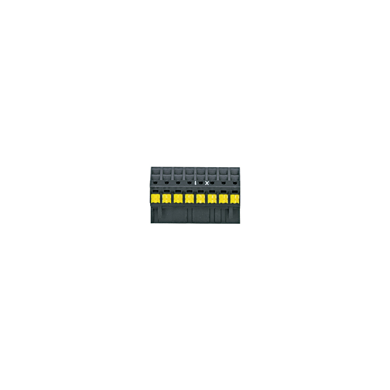 Pilz, 751, Pluggable Terminal Block, Spring Terminal Termination, 751008