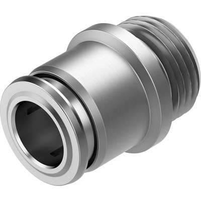Festo NPQR-DK-G Series Push-in Fitting, G 3/8 Male, 8085667