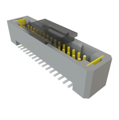 Samtec TFM Series Vertical Surface PCB Header, 30 Contact(s), 1.27 mm Pitch, 2 Row, Shrouded