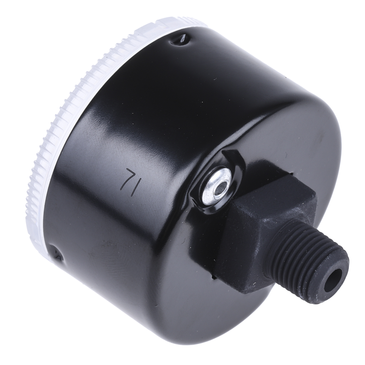 SMC Analogue Pressure Gauge 0.2MPa Back Entry 42.5mm Outside Diameter