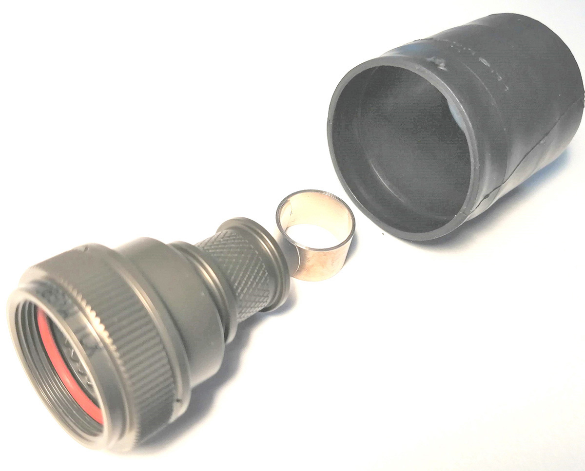 Amphenol Limited, BK4Size 16 Straight Circular Connector Backshell, For Use With 38999 III