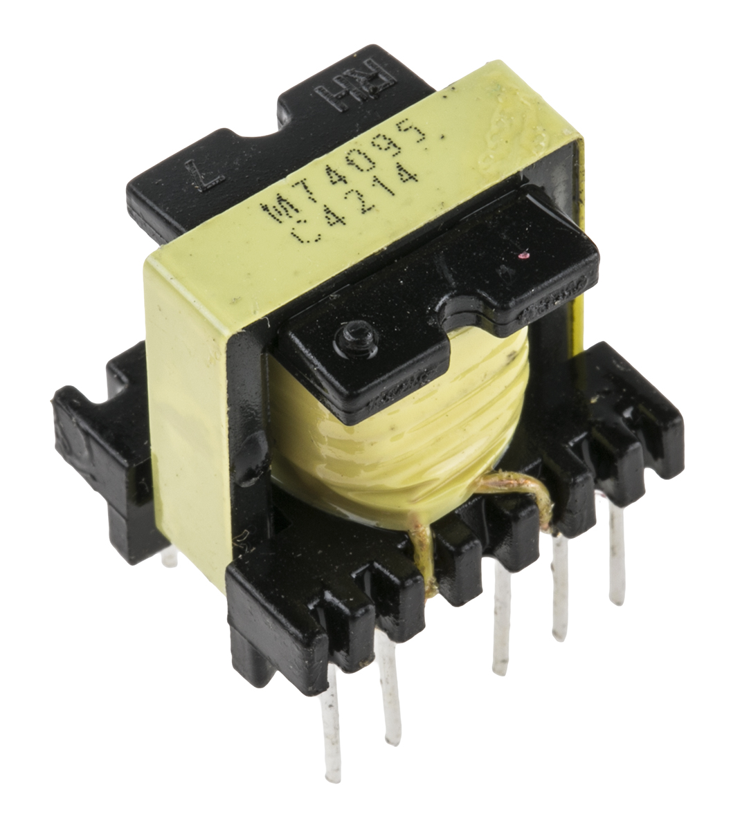 1 Output 4.2W Flyback SMPS Transformer, 85 → 265V ac, 7.5 → 15V ac, 2.1mH
